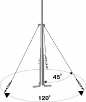 Мачта для антенны телескопическая МТП-8